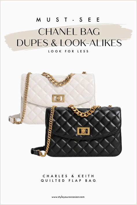 best chanel knockoffs on amazon|dupe Chanel flap bag quilted.